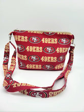 Load image into Gallery viewer, NFL San Francisco 49ers Shoulder Bag, SF 49ers Tote Crossbody Bag, 49ers bag
