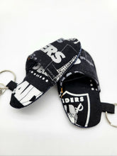 Load image into Gallery viewer, Warrior keychain, 49ers keychain, Raiders keychain, A&#39;s keychain, Sports mini keychain
