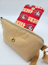 Load image into Gallery viewer, 49ers Crossbody, 49ers Shoulder Bag, 49ers Gift, 49ers Messenger Bag, 49ers Tote bag
