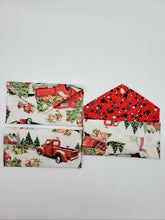 Load image into Gallery viewer, Set of 5 - Money Gift Envelope, Christmas Cash Envelope, Christmas Gift, Money Wallet, Fabric Envelope, Cash Envelope
