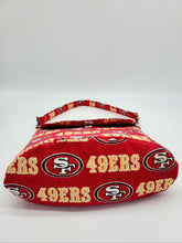 Load image into Gallery viewer, 49ers Tote Bag, 49ers Hobo Bag, SF 49ers Bag, 49ers Handbag, 49ers Gift for her
