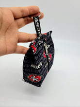 Load image into Gallery viewer, 49ers Key chain, Warriors Key Ring, 49ers Pouch, Warriors Pouch, 49ers Gift, Warriors Gift
