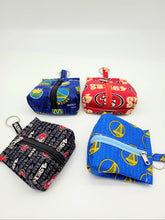 Load image into Gallery viewer, 49ers Key chain, Warriors Key Ring, 49ers Pouch, Warriors Pouch, 49ers Gift, Warriors Gift
