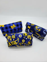 Load image into Gallery viewer, University of Michigan Wolverines Sunglasses Case, Go Blue Glasses Case, Glasses Pouch, Michigan Sunglasses Holder
