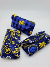 Load image into Gallery viewer, University of Michigan Wolverines Sunglasses Case, Go Blue Glasses Case, Glasses Pouch, Michigan Sunglasses Holder
