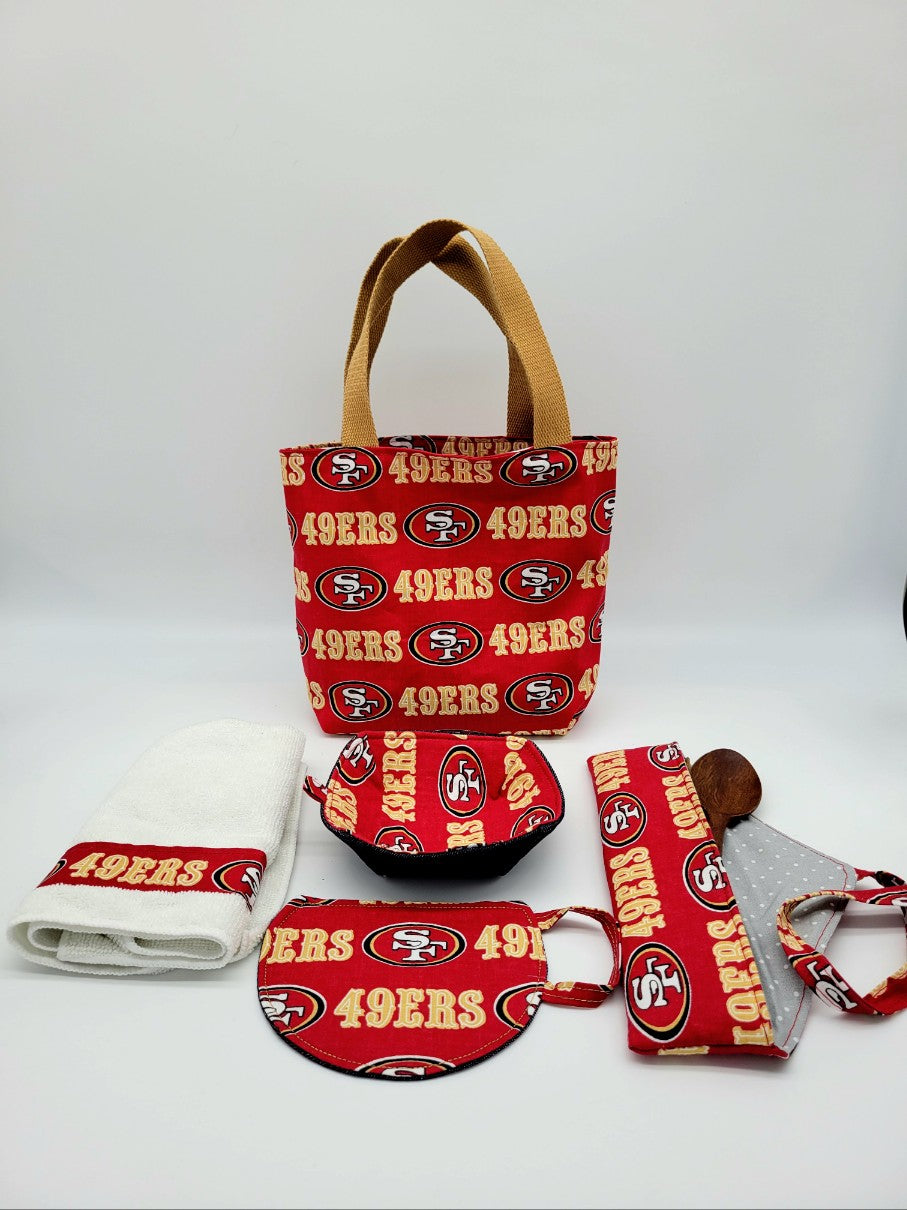 49ers Gift Set, 49ers Kitchen Set, 49ers Cutlery Set, 49ers, San Francisco 49ers