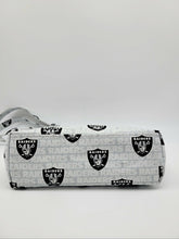 Load image into Gallery viewer, NFL Las Vegas Raiders Crossbody bag, Raiders Purse, Raiders shoulder bag, LV Raiders
