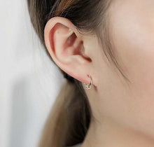 Load image into Gallery viewer, 18K Gold Plated Bead Earrings
