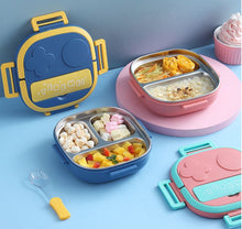 Load image into Gallery viewer, Toddler/Kids Stainless Steel lunch Box
