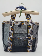 Load image into Gallery viewer, Mesh Beach Bag, Mesh Tote, Large Beach bag, Swimming bag, Summer gifts
