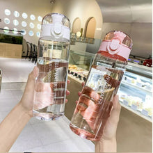 Load image into Gallery viewer, 780ML Motivational Water Bottle, Time Marker Sport Water Bottle, BPA Free Water Bottle, Motivational water bottle
