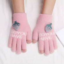 Load image into Gallery viewer, Cable Knit Anti-Slip Touchscreen Texting Gloves
