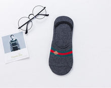 Load image into Gallery viewer, Gucci Style low Cut Socks, Gucci Style Invisible Socks, Low cut socks, Luxury style low cut socks
