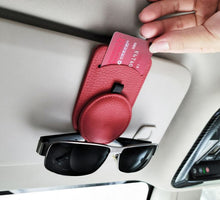 Load image into Gallery viewer, Car Visor Sunglass Holder
