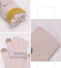 Load image into Gallery viewer, Cable Knit Anti-Slip Touchscreen Texting Gloves
