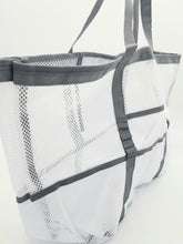 Load image into Gallery viewer, Beach Bag, Large Mesh Bag, Beach Tote, Summer Gifts, Pool Bag
