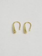 Load image into Gallery viewer, Waterdrop Gold Silver Earrings
