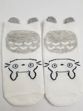 Load image into Gallery viewer, 5 Pairs- Blue Rabbit Ankle Socks
