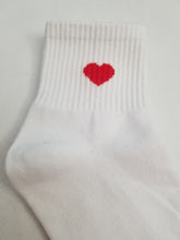 Load image into Gallery viewer, Set of 3 - Heart Ankle Socks, Tennis Socks, Cotton Tennis socks
