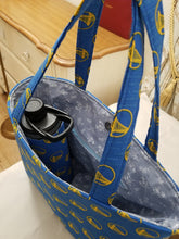 Load image into Gallery viewer, Tumbler holder bag, Water bottle holder Shoulder Bag, Warriors bag, 49ers bag, A&#39;s bag
