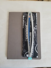 Load image into Gallery viewer, Pencil Case with band for Journal, Planner, Warriors pencil case, A&#39;s pencil case, Raiders pencil case
