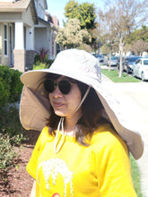 Load image into Gallery viewer, Sun Hat, UV Protection Hat, Fishing Hat, Gardening Hat, Hat with Neck cover, Hat with Back Flap, Sun Cap with Neck Flap, Wide Brim Sun Hat
