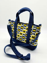 Load image into Gallery viewer, University of Michigan Bag, Wolverines Bag, University of Michigan Crossbody, Michigan bag
