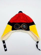 Load image into Gallery viewer, Aviator hat, Kids pilot hat, Aviator beanie, Kids winter hat
