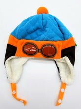 Load image into Gallery viewer, Aviator hat, Kids pilot hat, Aviator beanie, Kids winter hat
