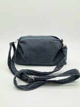 Load image into Gallery viewer, Corduroy dumpling bag, Dumpling crossbody, Corduroy crossbody, Korean style bag
