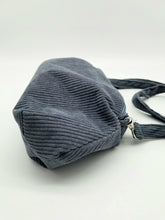 Load image into Gallery viewer, Corduroy dumpling bag, Dumpling crossbody, Corduroy crossbody, Korean style bag
