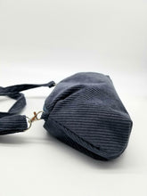 Load image into Gallery viewer, Corduroy dumpling bag, Dumpling crossbody, Corduroy crossbody, Korean style bag
