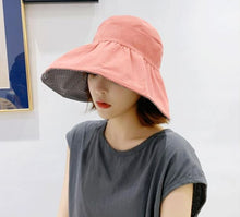 Load image into Gallery viewer, Women Reversible Sun Hat
