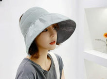 Load image into Gallery viewer, Women Reversible Sun Hat
