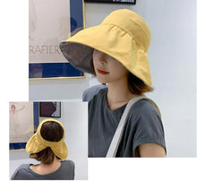 Load image into Gallery viewer, Women Reversible Sun Hat
