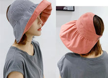 Load image into Gallery viewer, Women Reversible Sun Hat
