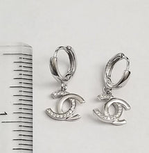 Load image into Gallery viewer, C Mini Dangling Earrings
